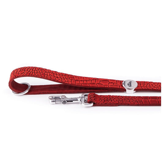 Guia Tucson em Couro genuíno Vermelho